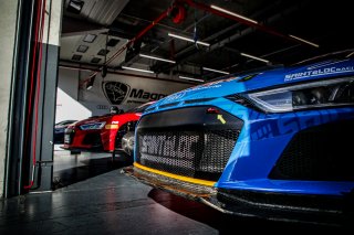 #42 - Sainteloc Racing - Gregory Guilvert - Christophe Hamon - Audi R8 LMS GT4 - Pro-Am, Essais Privés, FFSA GT
 | © SRO - TWENTY-ONE CREATION | Jules Benichou