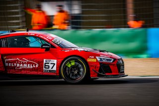 #67 - Sainteloc Racing - Erwan Bastard - Viny Beltramelli - Audi R8 LMS GT4 - Silver, Essais Qualificatifs, FFSA GT
 | © SRO - TWENTY-ONE CREATION | Jules Benichou