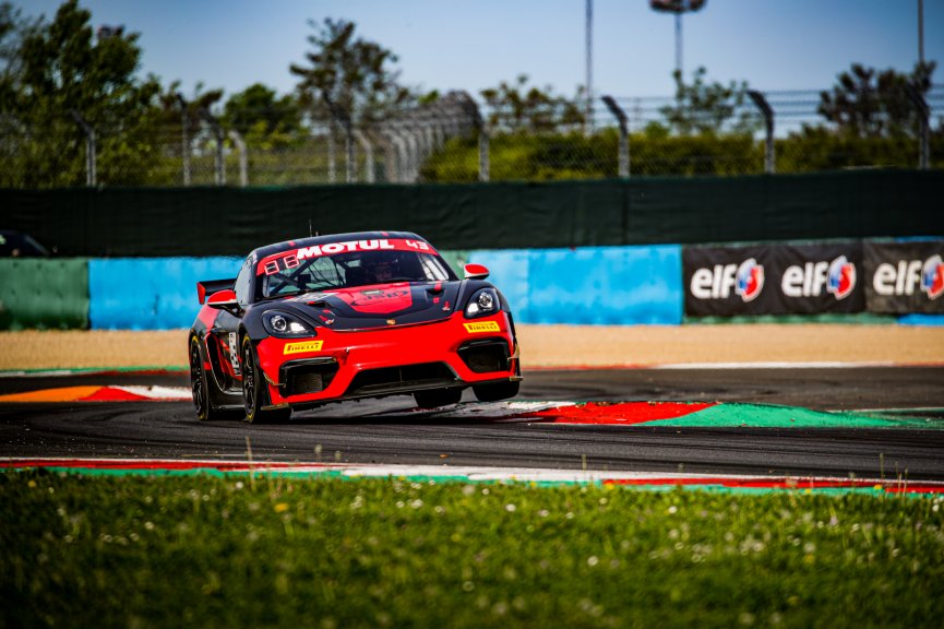 #43 - JSB Compétition - Pierre-Arnaud Navarro - Jean-Laurent Navarro - Porsche 718 Cayman GT4 RS CS - Am, Essais Qualificatifs, FFSA GT
