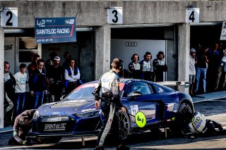 #14 - Sainteloc Racing - Gregory Curson Faessel - Jean-Mathieu Leandri - Audi R8 LMS GT4 - Am, Course 1, FFSA GT
 | © SRO / Patrick Hecq Photography