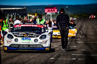 #36 - CMR - Nelson Panciatici - Loris Cabirou - Alpine A110 GT4 - Silver, Course 2, FFSA GT, Grid Walk
 | © SRO - TWENTY-ONE CREATION | Jules Benichou