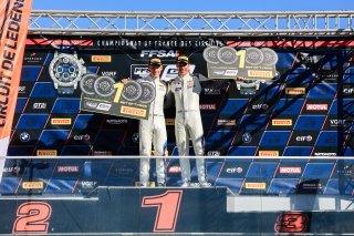 #17 - L'ESPACE BIENVENUE - Benjamin Lessennes - Ricardo Van Der Ende - BMW M4 GT4 (G82) - Silver, Course 2, FFSA GT, Podium
 | © SRO / Patrick Hecq Photography