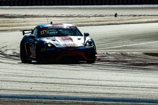 #29 - CMR - Hugo Mogica - Enzo Ferrari - Porsche 718 Cayman GT4 RS CS - Silver, Essais Libres 1, FFSA GT
 | © SRO / Patrick Hecq Photography