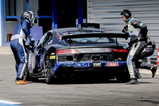 #14 - Sainteloc Racing - Gregory Curson Faessel - Michael Blanchemain - Audi R8 LMS GT4 - Am, Course 1, GT4 France
 | © SRO / Patrick Hecq Photography