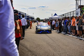 #10 - AVR AVVATAR - Teddy Clairet - Jimmy Clairet - Porsche 718 Cayman GT4 RS CS - Silver, Course 1, GT4 France
 | © SRO / Patrick Hecq Photography