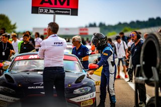 #74 - Racing Spirit Of Léman - Ronald Basso  - Clément Dub - Aston Martin Vantage AMR GT4 - Am, Course 2, GT4 France, Grid Walk
 | © SRO - TWENTY-ONE CREATION | Jules Benichou