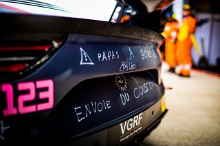 #123 - Chazel Technologie Course - Alban Lagrange - Frédéric De Brabant - Alpine A110 GT4 EVO - Am, Essais Qualificatifs, GT4 France
 | © SRO - TWENTY-ONE CREATION | Jules Benichou