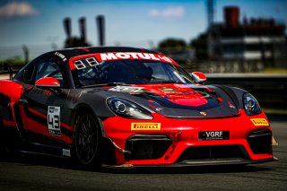 #43 - JSB Compétition - Pierre-Arnaud Navarro - Jean-Laurent Navarro - Porsche 718 Cayman GT4 RS CS - Am, Essais Libres 1, FFSA GT
 | © SRO - TWENTY-ONE CREATION | Jules Benichou