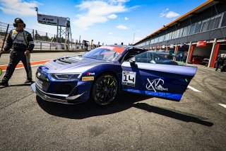 #14 - Sainteloc Racing - Gregory Curson Faessel - Michael Blanchemain - Audi R8 LMS GT4 - Am, Essais Libres 2, FFSA GT
 | © SRO / Patrick Hecq Photography