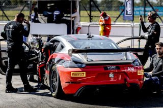 #43 - JSB Compétition - Pierre-Arnaud Navarro - Jean-Laurent Navarro - Porsche 718 Cayman GT4 RS CS - Am, Essais Qualificatifs, FFSA GT
 | © SRO / Patrick Hecq Photography