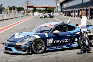 #10 - AVR AVVATAR - Teddy Clairet - Jimmy Clairet - Porsche 718 Cayman GT4 RS CS - Silver, Essais Qualificatifs, FFSA GT
 | © SRO / Patrick Hecq Photography