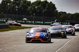 #29 - CMR - Timothé Buret - Hugo Mogica - Porsche 718 Cayman GT4 RS CS - Silver, Course 1, FFSA GT
 | © SRO / Patrick Hecq Photography