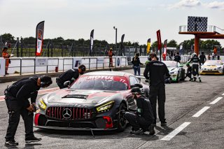 #77 - ARMADA Racing Division - Corentin Surand - Christopher Campbell - Mercedes AMG GT4 - Am, Course 1, FFSA GT
 | © SRO / Patrick Hecq Photography