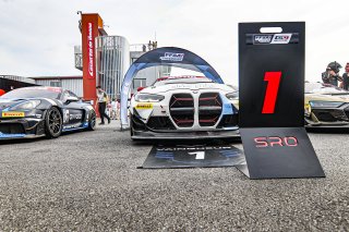 #17 - L'ESPACE BIENVENUE - Ricardo Van Der Ende - Benjamin Lessennes - BMW M4 GT4 (G82) - Silver, Course 1, FFSA GT
 | © SRO / Patrick Hecq Photography