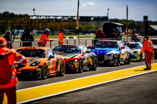 #75 - AV RACING - Thomas Laurent - Noam Abramczyk - Porsche 718 Cayman GT4 RS CS - Pro-Am, Essais Libres 1, FFSA GT
 | © SRO - TWENTY-ONE CREATION | Jules Benichou