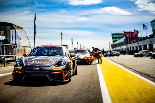 #24 - JSB Compétition - Florian Briché - Viny Beltramelli - Porsche 718 Cayman GT4 RS CS - Silver, Essais Libres 1, FFSA GT
 | © SRO - TWENTY-ONE CREATION | Jules Benichou