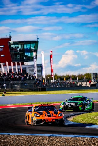 #75 - AV RACING - Thomas Laurent - Noam Abramczyk - Porsche 718 Cayman GT4 RS CS - Pro-Am, Essais Libres 2, FFSA GT
 | © SRO - TWENTY-ONE CREATION | Jules Benichou