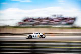 #75 - AV RACING - Thomas Laurent - Noam Abramczyk - Porsche 718 Cayman GT4 RS CS - Pro-Am, FFSA GT
 | © SRO - TWENTY-ONE CREATION | Jules Benichou