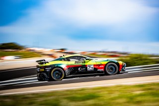 #74 - Racing Spirit Of L&eacute;man - Victor Weyrich - Mateo Villagomez - Aston Martin Vantage AMR GT4 EVO - Silver, FFSA GT
 | &copy;&nbsp;SRO - TWENTY-ONE CREATION | Jules Benichou