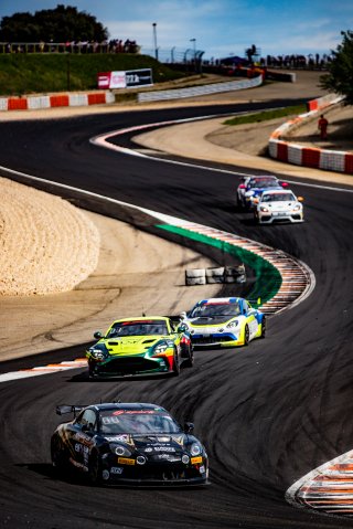 #110 - SCHUMACHER CLRT - Gaspard Simon - Pascal Huteau - Alpine A110 GT4 EVO - Pro-Am, FFSA GT
 | &copy;&nbsp;SRO - TWENTY-ONE CREATION | Jules Benichou