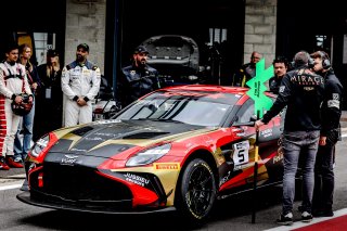 #5 - Mirage Racing - Ruben Del Sarte - Nicolas Siebenschuh - Aston Martin Vantage AMR GT4 EVO - Pro-Am, Essais Libres 2, FFSA GT
 | © SRO / Patrick Hecq Photography