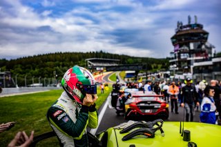 #74 - Racing Spirit Of Léman - Victor Weyrich - Mateo Villagomez - Aston Martin Vantage AMR GT4 EVO - Silver, Ambiance, FFSA GT, Grid Walk
 | TWENTY-ONE CREATION