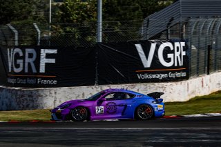 #75 - AV RACING - Thomas Laurent - Noam Abramczyk - Porsche 718 Cayman GT4 RS CS - Pro-Am, Essais Libres 2, FFSA GT
 | © SRO / Patrick Hecq Photography
