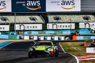 #74 - Racing Spirit Of Léman - Victor Weyrich - Mateo Villagomez - Aston Martin Vantage AMR GT4 EVO - Silver, Essais Libres 2, FFSA GT
 | © SRO / Patrick Hecq Photography