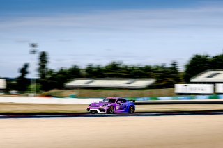 #75 - AV RACING - Thomas Laurent - Noam Abramczyk - Porsche 718 Cayman GT4 RS CS - Pro-Am, Essais Libres 2, FFSA GT
 | © SRO / Patrick Hecq Photography