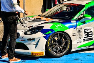 #38 - Code Racing Development - Vincent Beltoise - Yves Lemaitre - Alpine A110 GT4 EVO - Pro-Am, FFSA GT, Qualifyings
 | © SRO / Patrick Hecq Photography