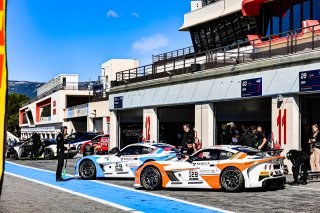 #128 - CMR - Matteo Nomblot - Emmanuel Reviriault - Ginetta G56 GT4 EVO - Silver, #29 - CMR - Hugo Bac - Loris Cabirou - Ginetta G56 GT4 EVO - Silver, FFSA GT, Qualifyings
 | © SRO / Patrick Hecq Photography