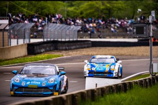 #36 - Code Racing Development - Gaspard Simon - Pascal Huteau - Alpine A110 GT4 EVO - Pro-Am (*), CATEGORIES, Championnat de France des circuits, Circuit de Nogaro, Coupe de Pâques, FFSA GT
 | TWENTY-ONE CREATION