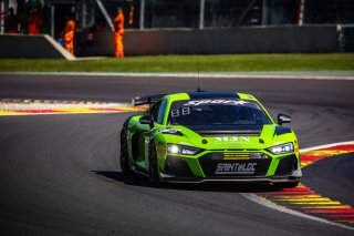 #25 Saintéloc Racing - Lorens Lecertua - Benjamin Ricci - Audi R8 LMS GT4 - Pro-Am, CATEGORIES, FFSA GT, Spa Speedweek – Circuit de Spa-Francorchamps - 20-22 Juin 2025
 | TWENTY-ONE CREATION