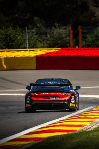 #38 Code Racing Development - Vincent Beltoise - Yves Lemaitre - Alpine A110 GT4 EVO - Pro-Am, CATEGORIES, FFSA GT, Spa Speedweek – Circuit de Spa-Francorchamps - 20-22 Juin 2025
 | TWENTY-ONE CREATION
