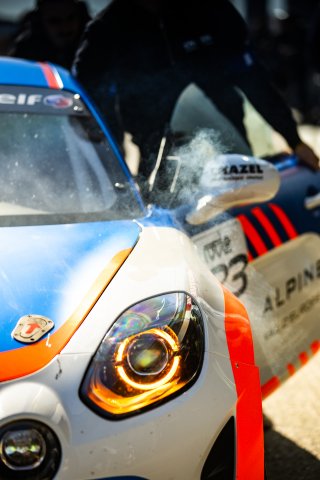 #123 - Chazel Technologie Course - LOPEZ Alexandre - DE BRABANT Fr&eacute;d&eacute;ric - Alpine A110 Cup - AECS, CATEGORIES, FFSA GT
 | SRO Motorsports Group