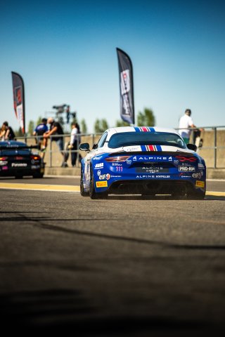 #111 - Chazel Technologie Course - MONTI Romain - WALLGREN Rodolphe - Alpine A110 Cup - AECS, CATEGORIES, FFSA GT
 | SRO Motorsports Group