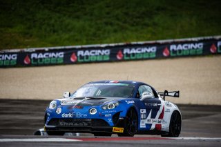#110 - Chazel Technologie Course - LARTIGAU Lazare - HURGON Laurent - Alpine A110 GT4+ - Pro-Am, FFSA GT
 | &copy;&nbsp;SRO - TWENTY-ONE CREATION | Jules Benichou