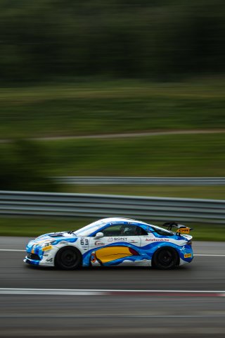 #63 - CMR - LEMERET St&eacute;phane - AURIACOMBE St&eacute;phane - Alpine A110 GT4 EVO - Am, FFSA GT
 | &copy;&nbsp;SRO - TWENTY-ONE CREATION | Jules Benichou