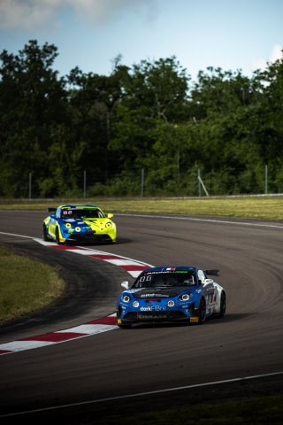 #110 - Chazel Technologie Course - LARTIGAU Lazare - HURGON Laurent - Alpine A110 GT4+ - Pro-Am, FFSA GT
 | &copy;&nbsp;SRO - TWENTY-ONE CREATION | Jules Benichou