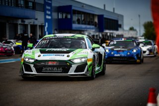 #27 - Saint&eacute;loc Racing - BLANCHEMAIN Maxime - RAMBAUD S&eacute;bastien - Audi R8 LMS GT4 - Pro-Am, FFSA GT
 | &copy;&nbsp;SRO - TWENTY-ONE CREATION | Jules Benichou