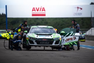 #27 - Saint&eacute;loc Racing - BLANCHEMAIN Maxime - RAMBAUD S&eacute;bastien - Audi R8 LMS GT4 - Pro-Am, FFSA GT
 | &copy;&nbsp;SRO - TWENTY-ONE CREATION | Jules Benichou