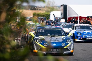 #36 - Code Racing Development - CAZAUX Mathias - HUTEAU Pascal - Alpine A110 GT4 EVO - Pro-Am, #FFSA GT
 | bendemacedo
