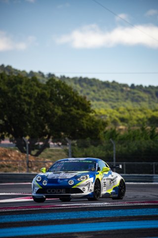 #36 - Code Racing Development - Mathias Cazaux - Pascal Huteau - Alpine A110 GT4 EVO - Pro-Am, FFSA GT
 | SRO Motorsports Group