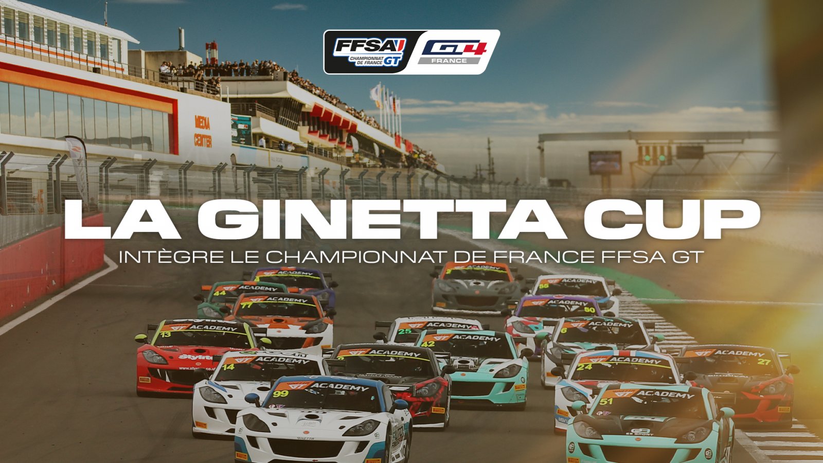 Une Ginetta Cup dans le Championnat de France FFSA GT