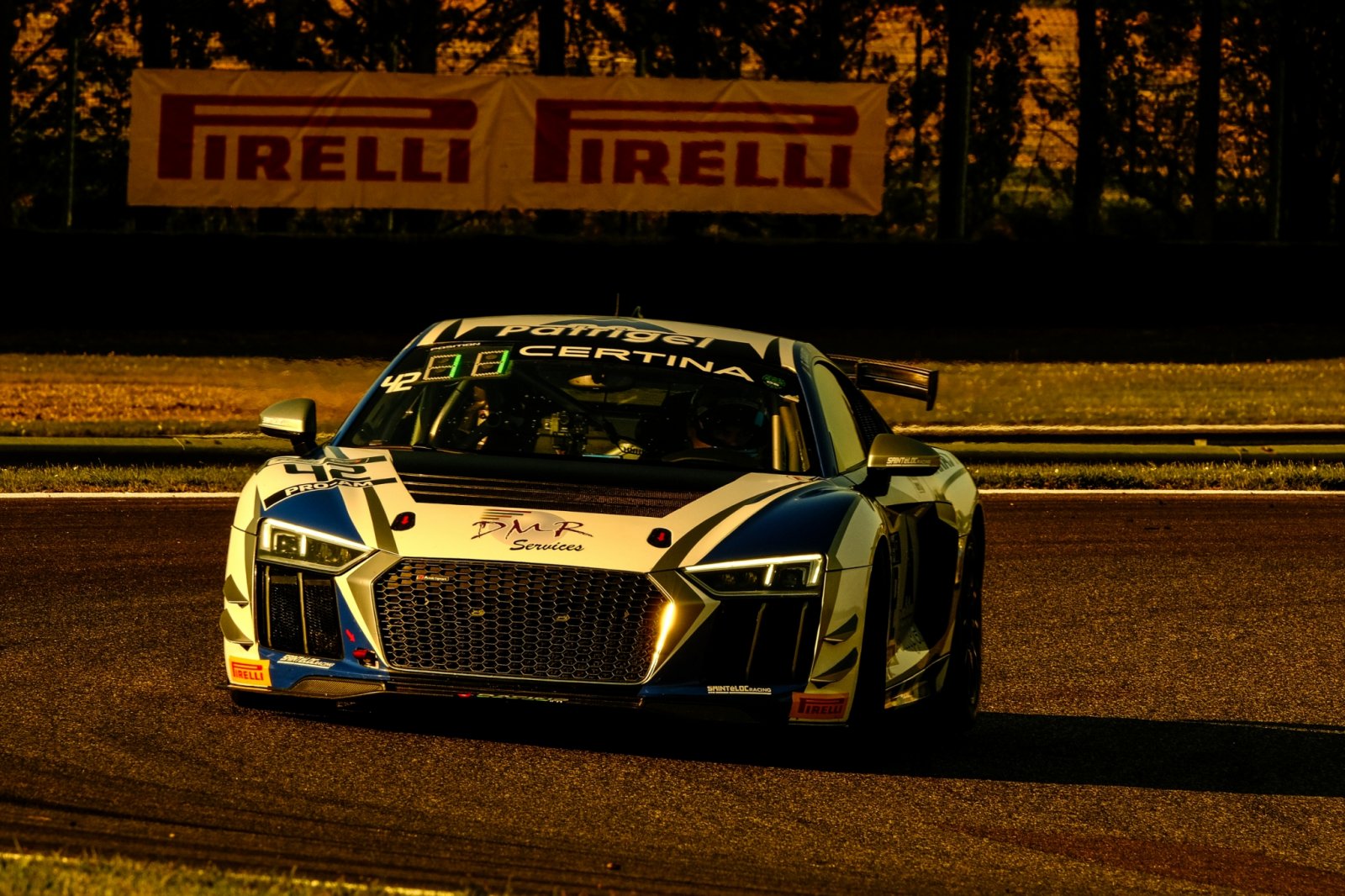 Double pole pour les Audi de Saintéloc Racing