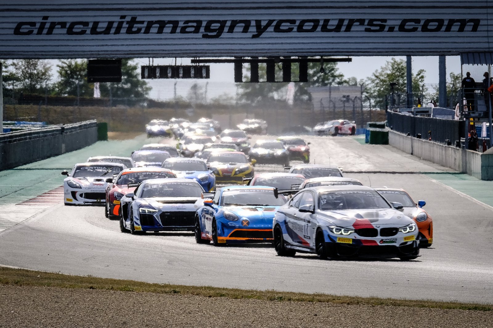 La piste aux étoiles du FFSA GT à Magny-Cours 