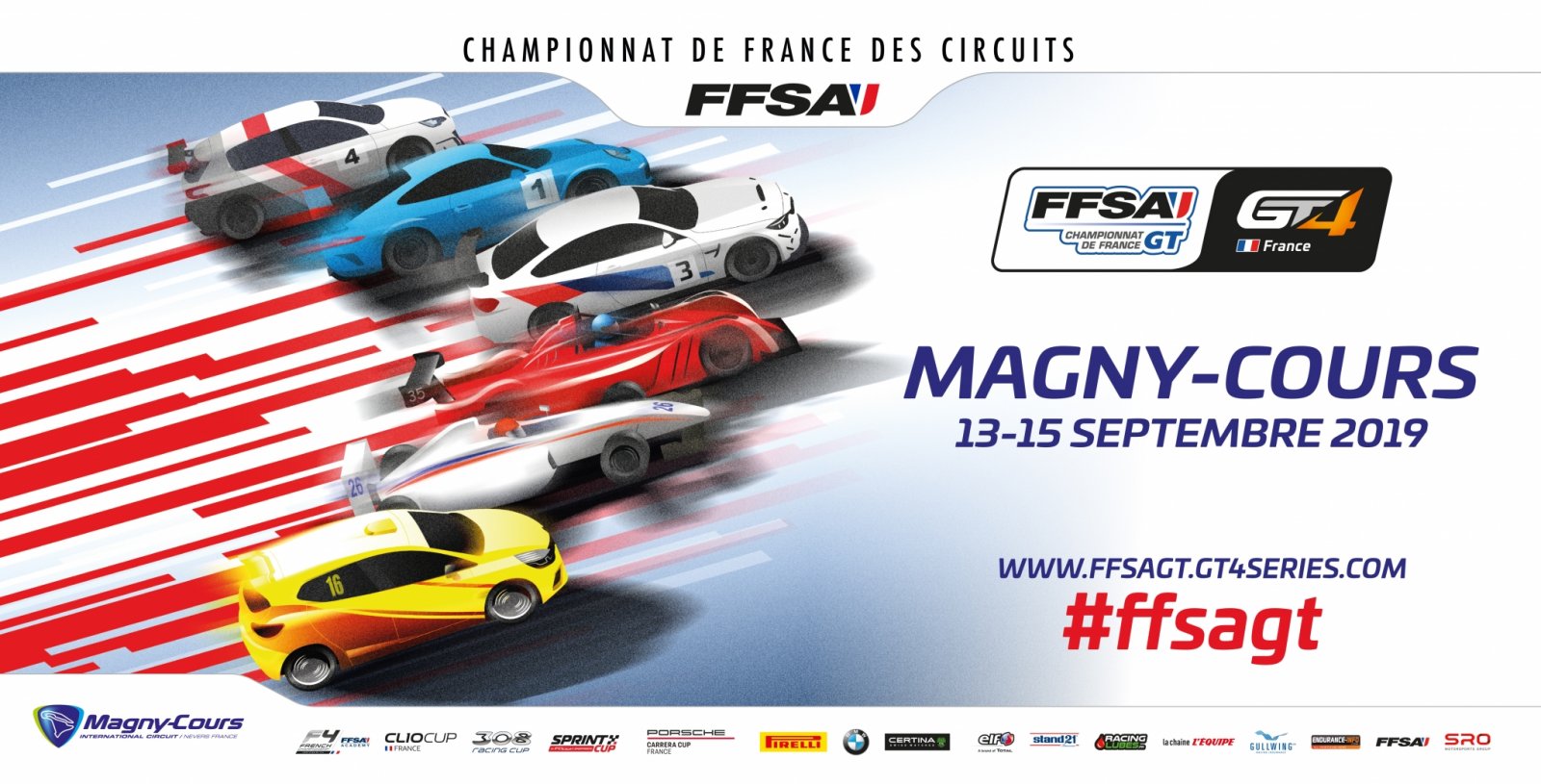 Rentrée chargée pour le FFSA GT à Magny-Cours
