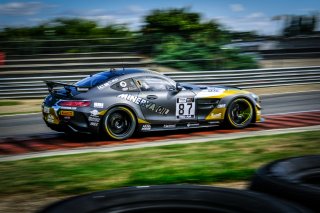 #87 AKKA-ASP Team Mercedes-AMG GT4 Pro-Am Jean-Luc Beaubelique Jim Pla, Free Practice 2
 | SRO / Dirk Bogaerts Photography