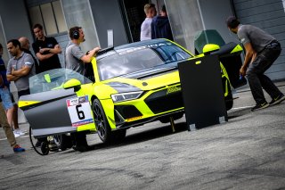 #6 Team Fullmotorsport FRA Audi R8 LMS GT4 Leo Roussel Matthieu Vaxiviere - -, Pitlane, Testdays
 | SRO / Dirk Bogaerts Photography