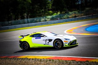 #7 AGS Events Loris Cabirou Hugo Bac Aston Martin Vantage AMR GT4 SILVER, Essai Libre 1
 | SRO / Patrick Hecq Photography